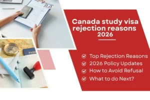 Canada study visa rejection reasons