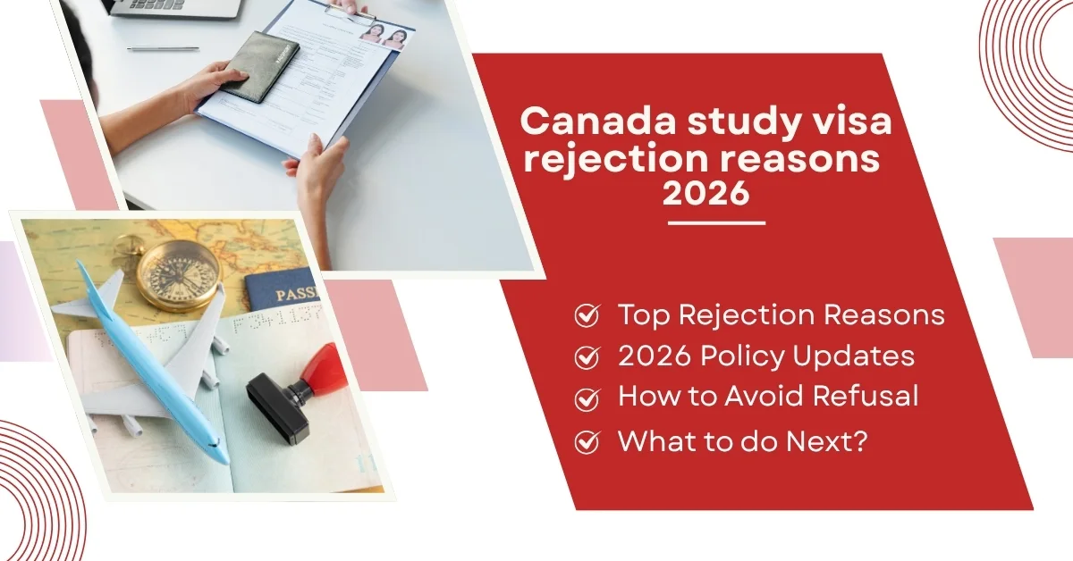 Canada Study Visa Rejection Reasons 2026: Avoid & Fix Now
