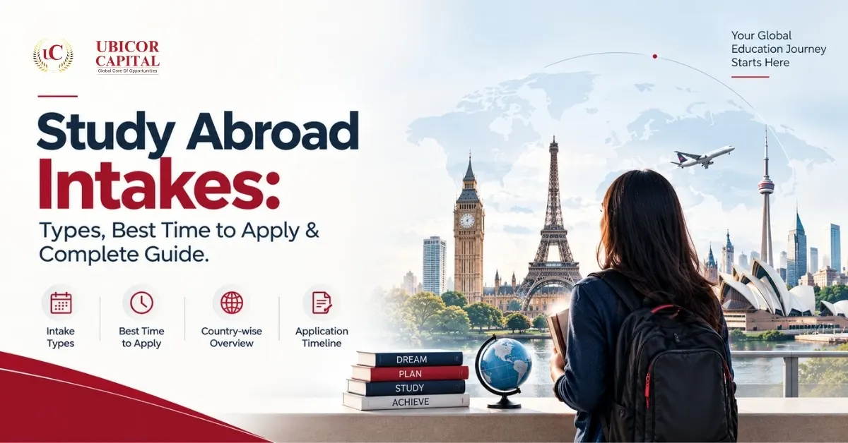 Study Abroad Intakes: Types, Best Time to Apply & Complete Guide