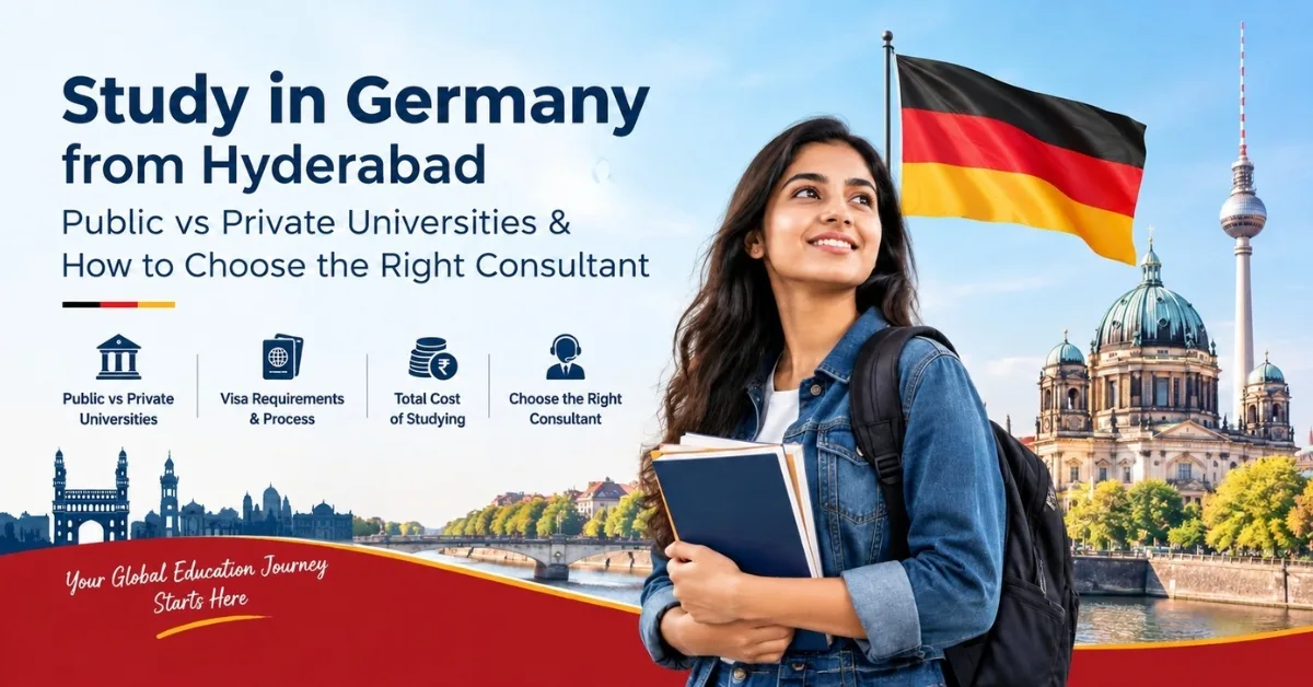 Study in Germany from Hyderabad 2026 – 2027: Public vs Private